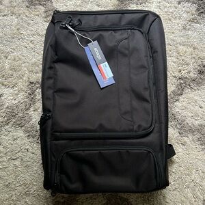 New ebags Pro Slim Laptop Backpack Solid Black